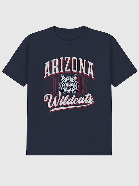 The University of Arizona Classic Vintage Script Emblem Graphic T-Shirt