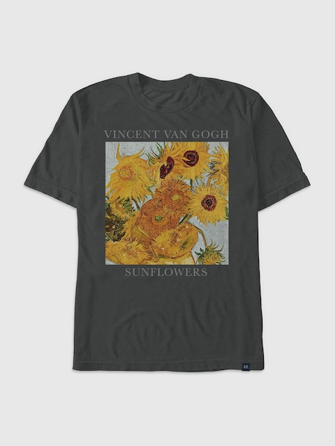 Van Gogh Sunflowers Graphic T-Shirt