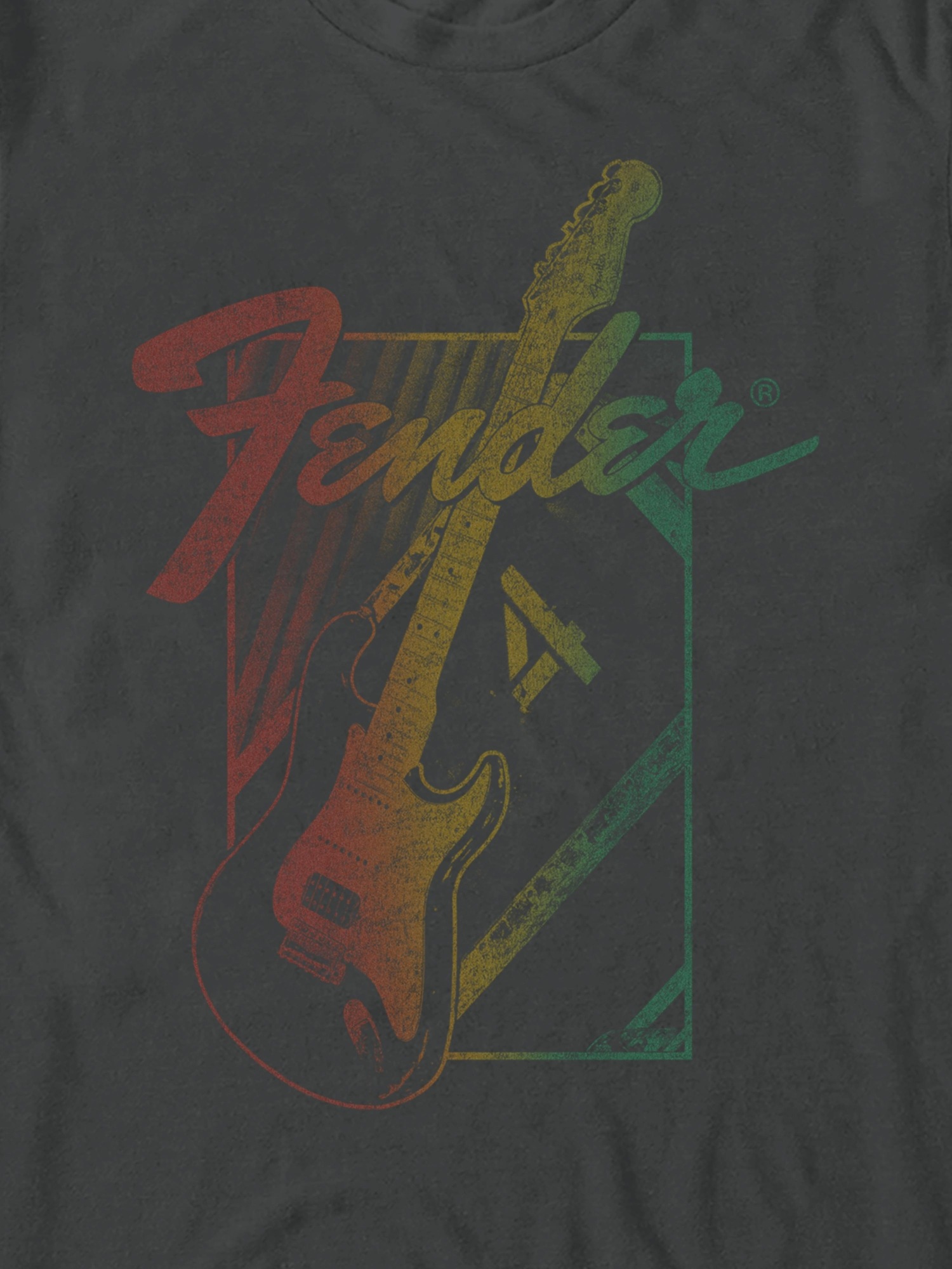 Мужская футболка Gap Fender Box Strat Graphic, цвет: Moonless Night — фото 2