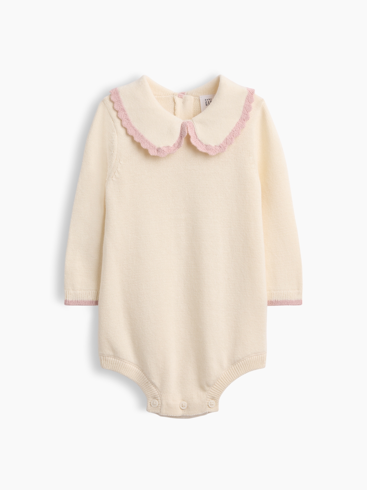 Baby Collared Sweater Bodysuit