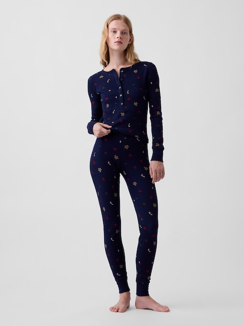 Waffle PJ Leggings