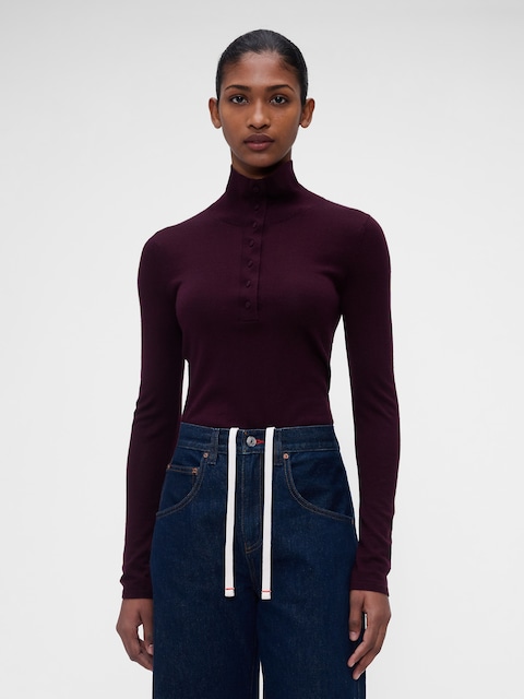 Gap × Victoria Beckham Merino Turtleneck Sweater