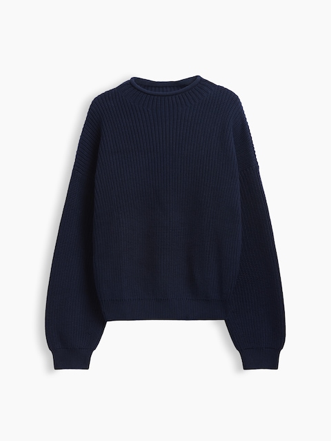 100% Cotton Oversized Rollneck Sweater