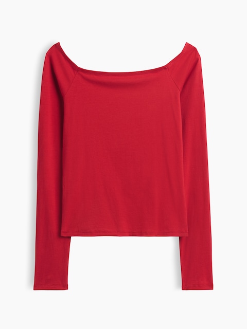 CloseKnit Jersey Crop T-Shirt