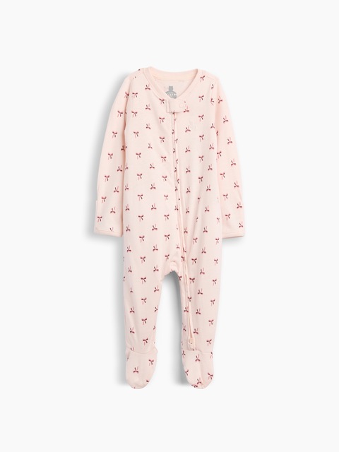Baby Organic Cotton Footed One-Piece