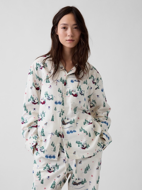 Adult Softest Flannel PJ Shirt
