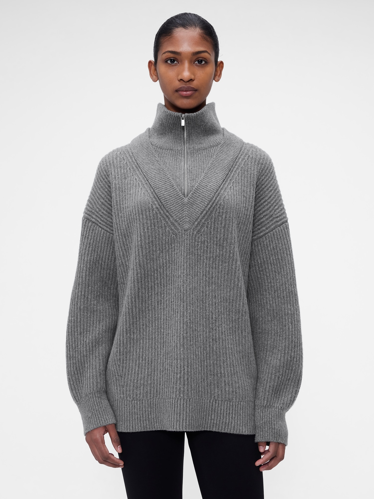 Gap × Victoria Beckham CashSoft High-Neck Pullover