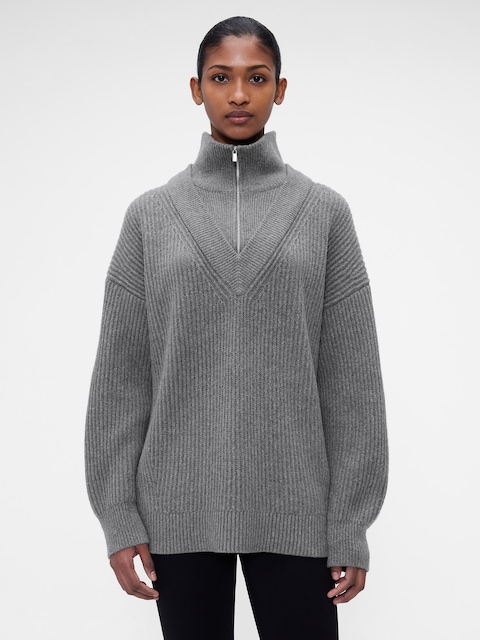 Gap × Victoria Beckham CashSoft High-Neck Pullover