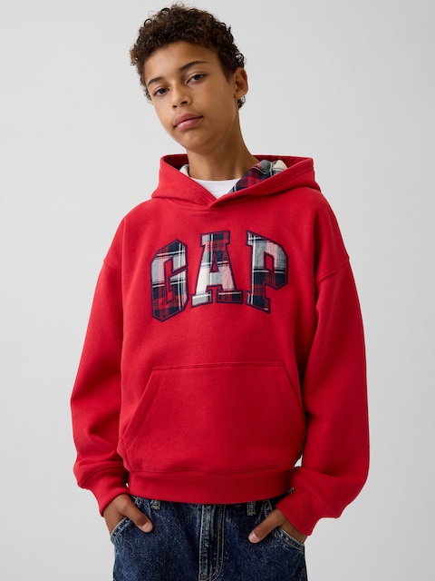 Kids VintageSoft Relaxed Logo Hoodie