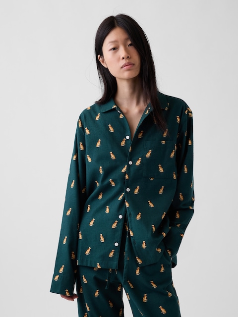 Adult Softest Flannel PJ Shirt