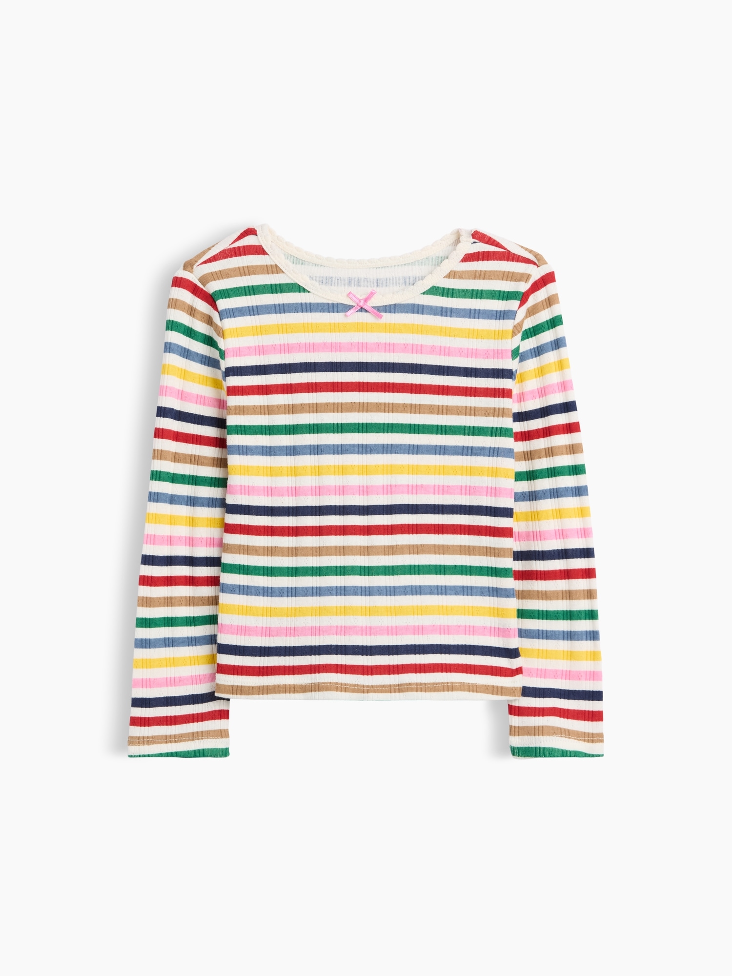 Baby & Toddler Pointelle Rib T-Shirt