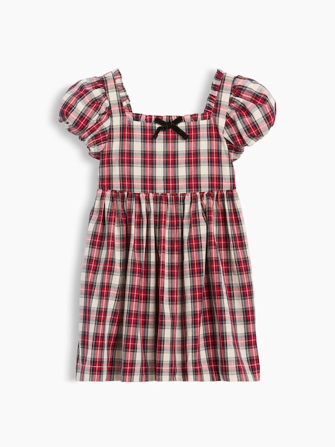 Baby & Toddler Poplin Plaid Dress