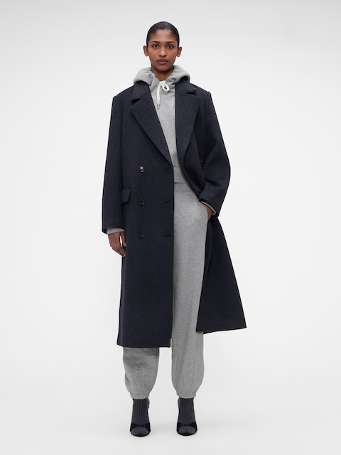 Gap × Victoria Beckham Wool-Blend Chesterfield Coat