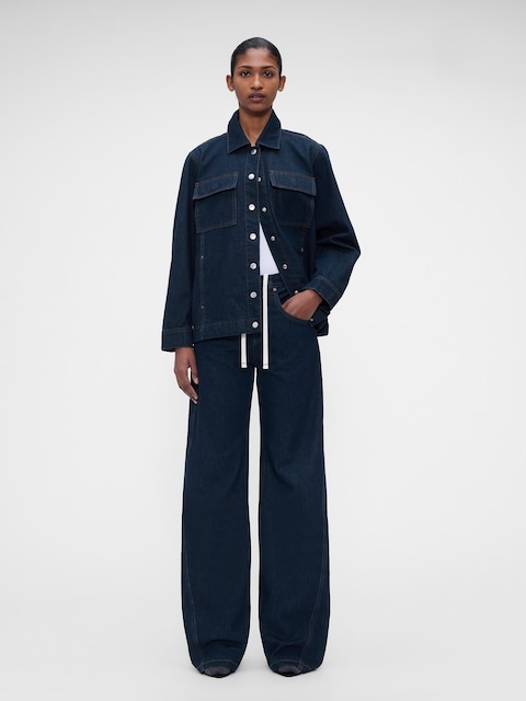 Gap × Victoria Beckham Low Slung Baggy Jeans