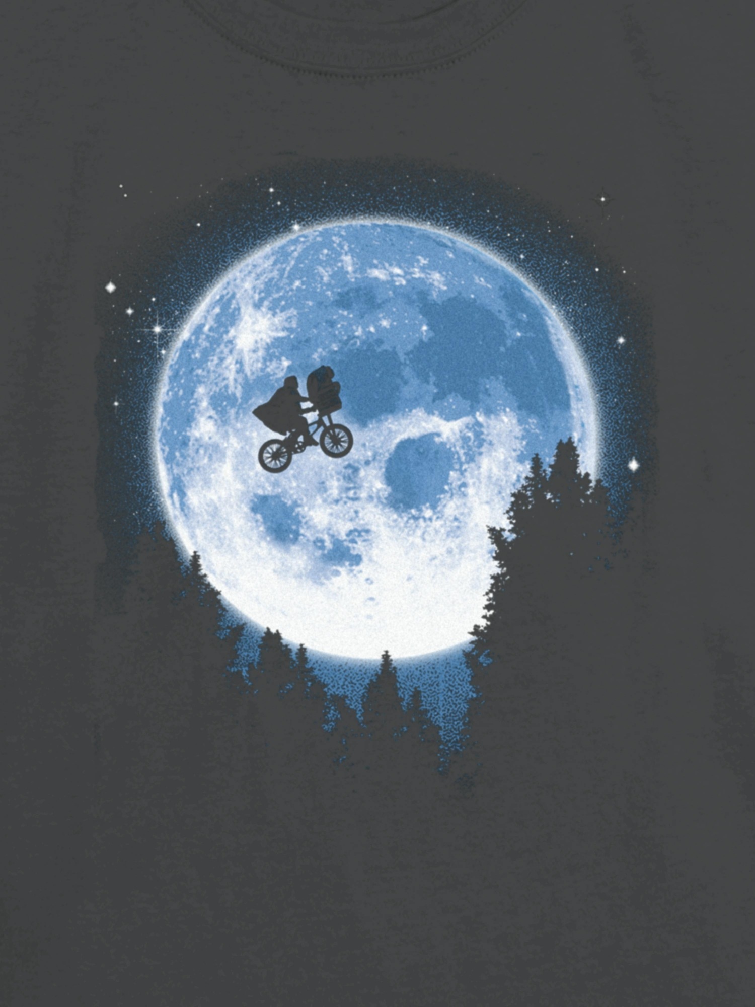 Детская футболка Gap ET Moonlit Ride Graphic, цвет: Moonless Night — фото 3