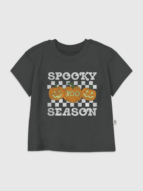 Toddler Spooky Pumpkins Graphic T-Shirt