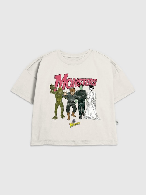 Kids Universal Monsters Vintage Graphic T-Shirt