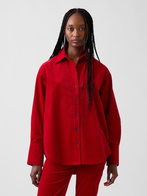 Corduroy Big Shirt