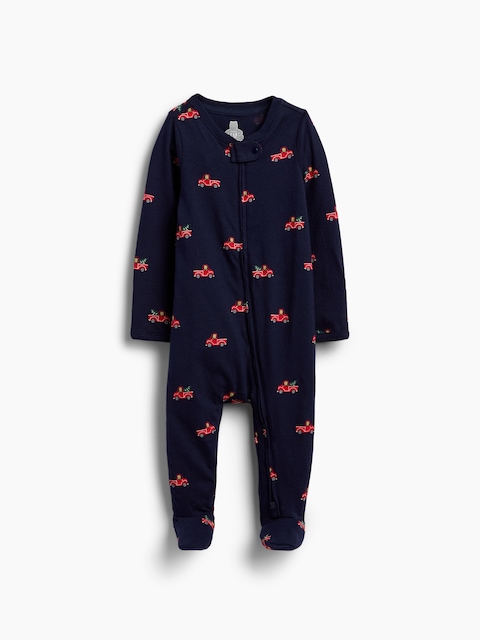Baby Organic Cotton Footed One-Piece