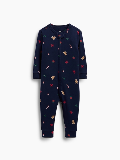 Baby & Toddler Organic Cotton Print One-Piece