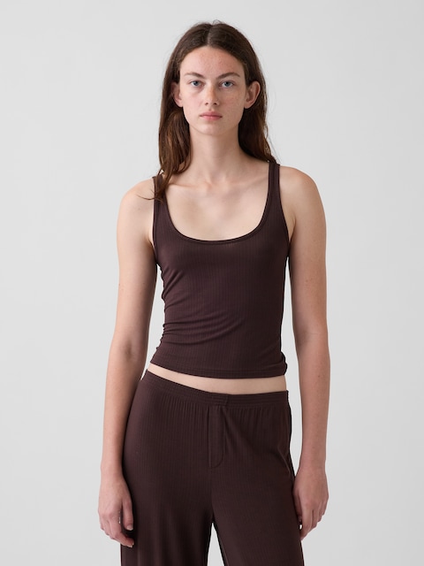 SoftMade Modal Rib PJ Tank Top