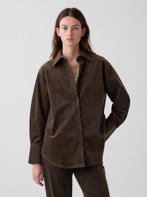 Corduroy Big Shirt