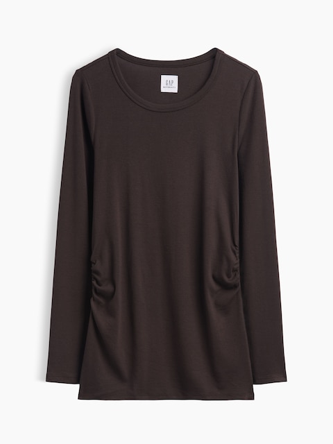 Maternity Modern Crewneck T-Shirt