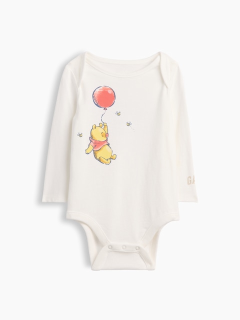 Baby Winnie The Pooh Organic Cotton Bodysuit