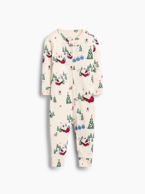 Baby & Toddler Organic Cotton Print One-Piece