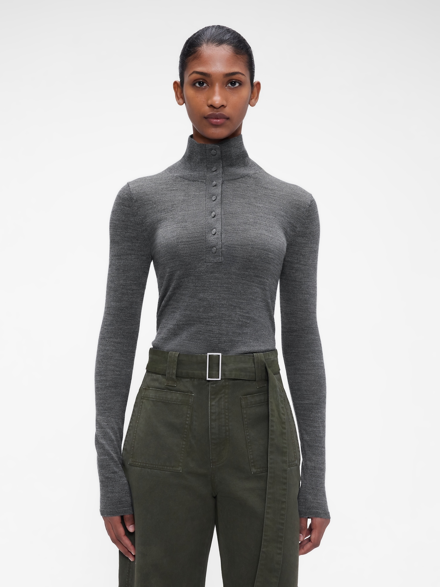 Gap × Victoria Beckham Merino Turtleneck Sweater