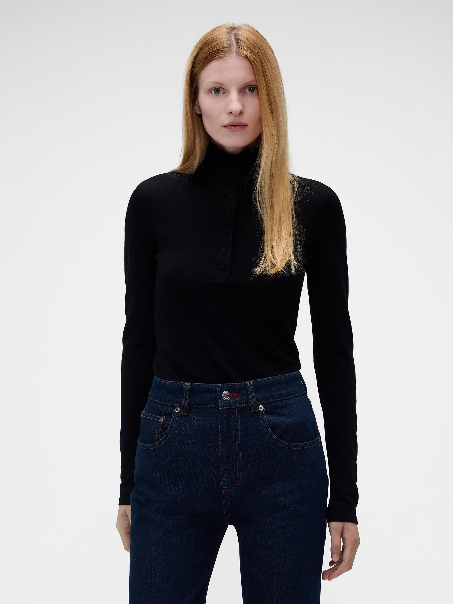 Gap × Victoria Beckham Merino Turtleneck Sweater