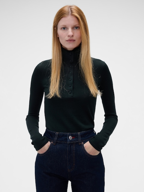 Gap × Victoria Beckham Merino Turtleneck Sweater