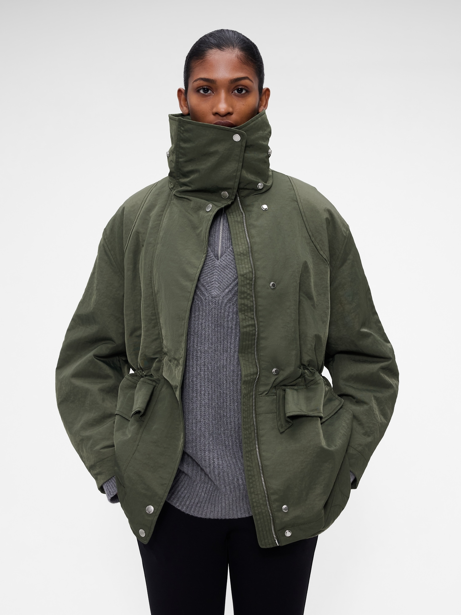 Gap × Victoria Beckham Oversized Parka Jacket