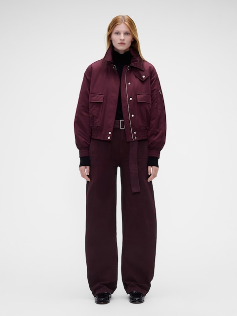 Gap × Victoria Beckham High Rise Utility Pants