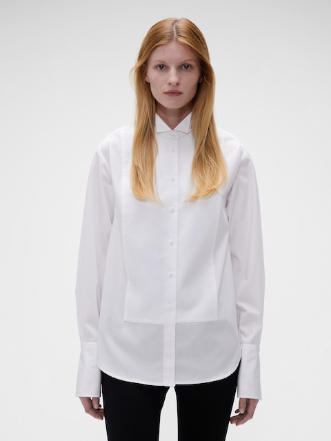 Gap × Victoria Beckham Organic Cotton Tuxedo Shirt