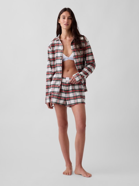 Softest Flannel PJ Boxer Shorts