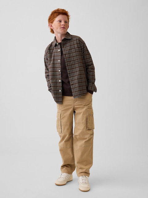 Kids Loose Cargo Pants