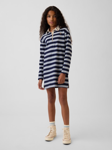 Kids Relaxed Rugby Polo Dress