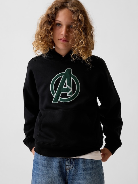 Kids Marvel VintageSoft Logo Hoodie
