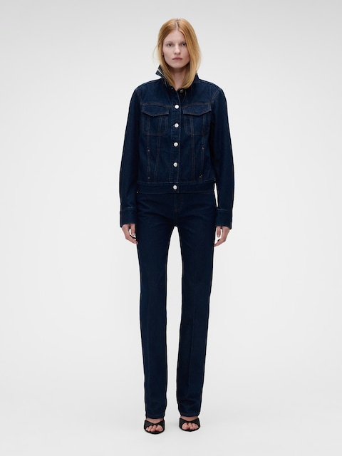 Gap × Victoria Beckham High Rise Straight Jeans