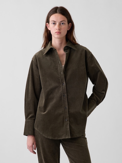 Corduroy Big Shirt