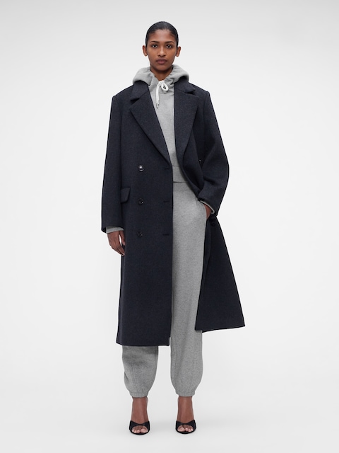 Gap × Victoria Beckham Wool-Blend Chesterfield Coat
