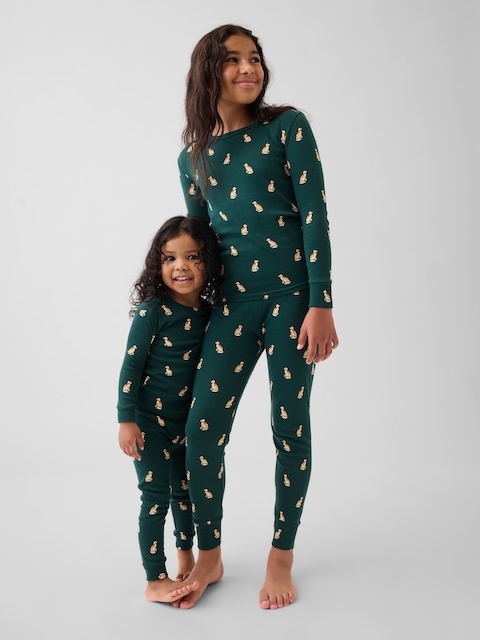Kids & Baby Organic Brushed Cotton PJ Set