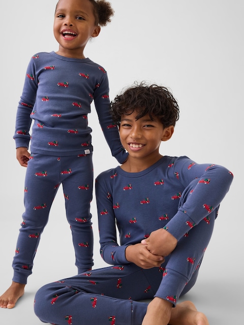 Kids & Baby Organic Brushed Cotton PJ Set