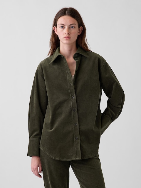 Corduroy Big Shirt