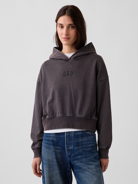 VintageSoft Terry Logo Hoodie