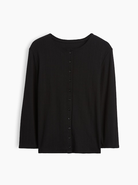 Pointelle Cardigan