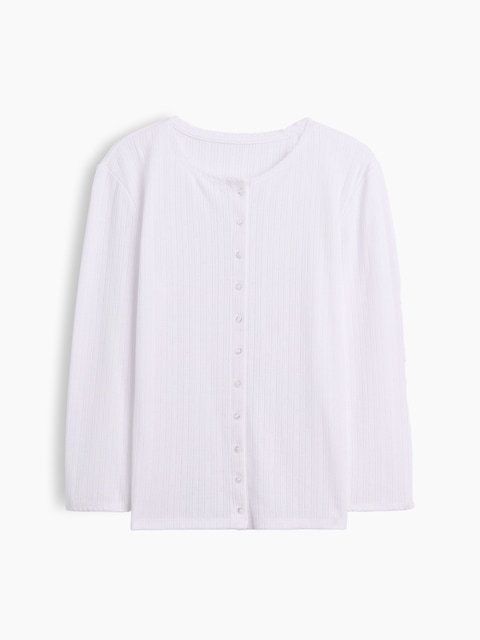 Pointelle Cardigan