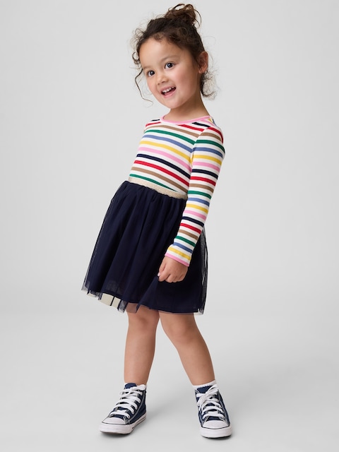 Baby & Toddler Mixed Media Dress