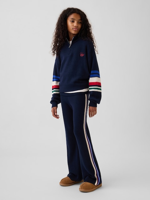 Kids CashSoft Foldover Flare Sweater Leggings